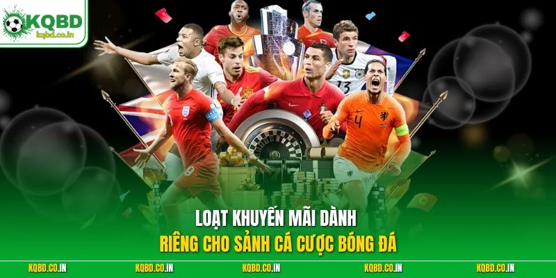 Loạt khuyến mãi dành riêng cho sảnh cá cược bóng đá